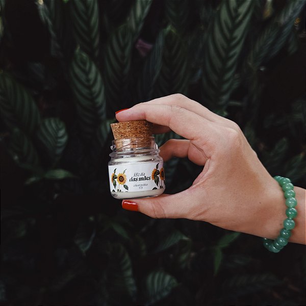Mini Vela Aromática Lembrancinha Dia das Mães 40g