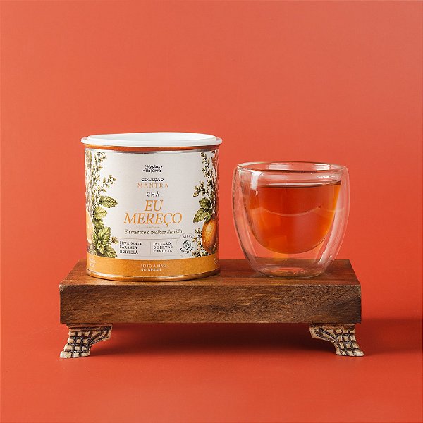 Chá Na Lata Infusão Artesanal Eu Mereço