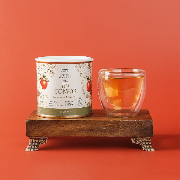 Chá Na Lata Infusão Blend Artesanal Eu Confio