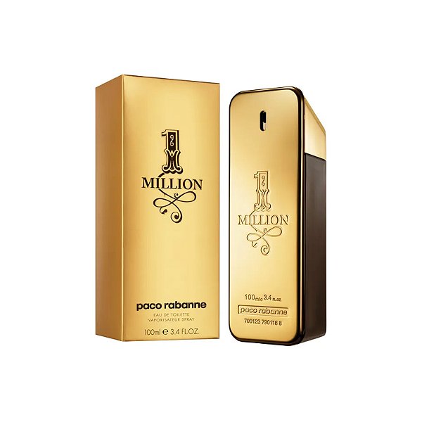 Million Paco Rabbane 100 ml Selo Adipec Original  ⭐⭐⭐⭐⭐