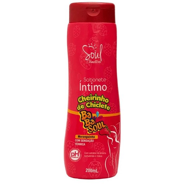 Sabonete Intimo 200ml Soul (moranguinho) Original