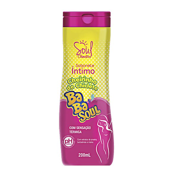 Sabonete Intimo Babasoul Tutti Frutti 200ml Original