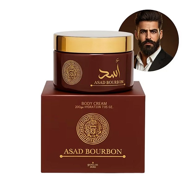 Creme Corporal Hidratante Asad Bourbon | 200g | Isabelle La Belle Original