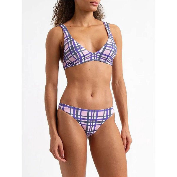 BIQUÍNI JACKIE TARTAN LILÁS