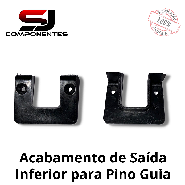 SAÍDA INFERIOR EM NYLON BRANCO / PRETO