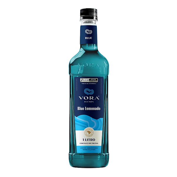 Xarope Premium Vora Blue Lemonade  P/ Drinks E Soda Italiana 1l