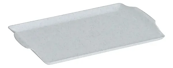 VEM 1316 BANDEJA SQUARE COFFEE 34X23CM POLI MARMORE