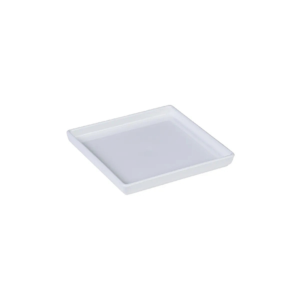 VEM 1024 PRATO SQUARE 13.5X13.5CM PP BRANCO