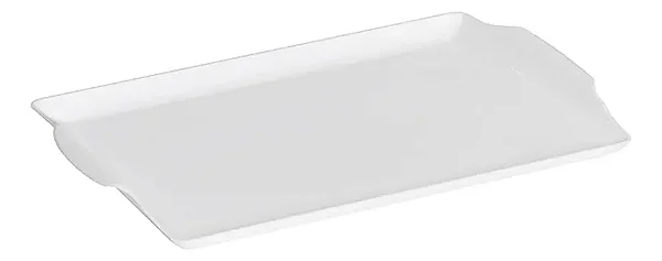 VEM 333 BANDEJA SQUARE COFFEE 34X23CM PP BRANCO