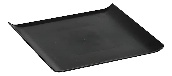 VEM 564 BANDEJA SERVIR 30X30CM PP PRETO