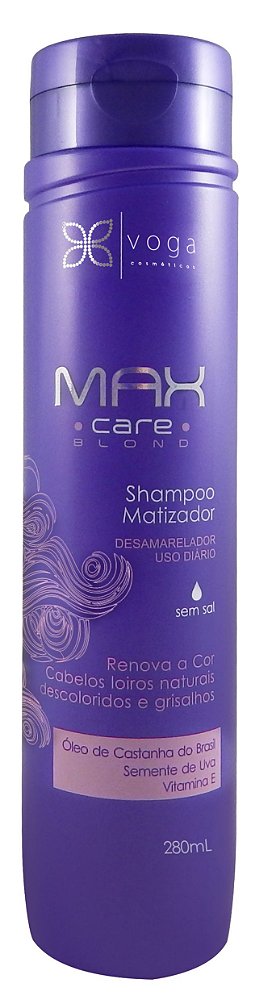 Shampoo Matizador 280ml | Max Care Blond