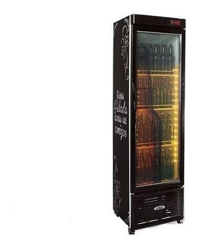 Cervejeira Vertical Slim Conservex Porta De Vidro 250 Litros