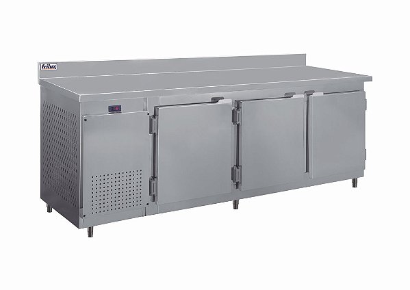 Balcão De Serviço Inox Com Encosto Frilux Rf042 750 Litros