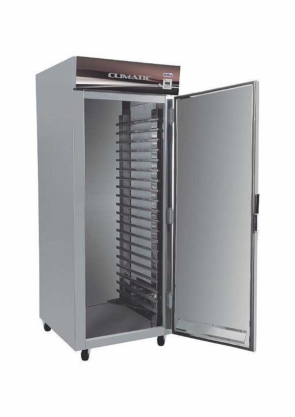 Câmara Climática de Fermentação de Pães RF-118 20 esteiras Total Inox Frilux 500 pães 220V INOX.