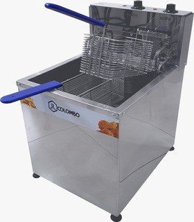 Fritadeira Fritador Elétrico 1 Cuba 18 L 5000w Água E Óleo