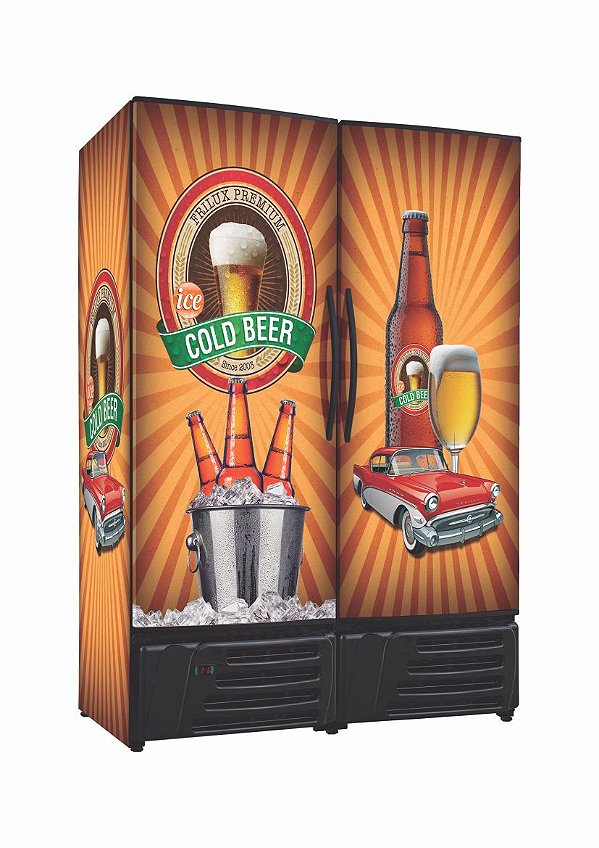 Cervejeira 2 Portas Cegas RF019 Frilux