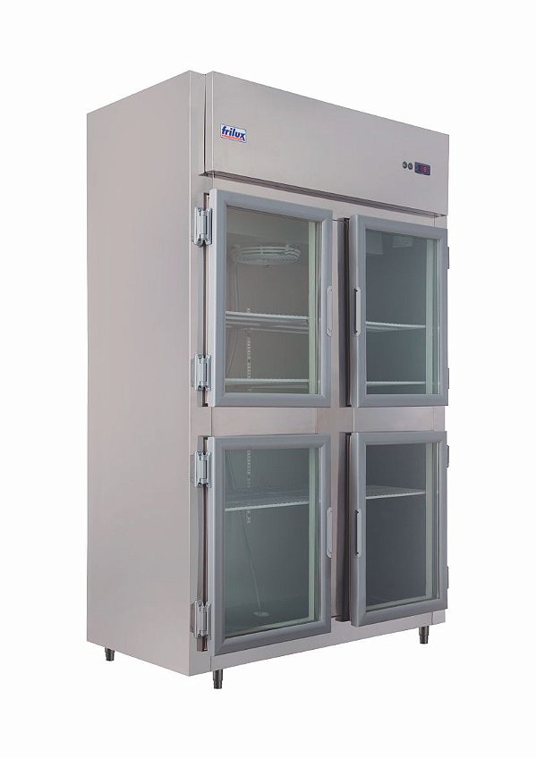 Mini Câmara Comercial Inox Porta Vidro Frilux Rf065