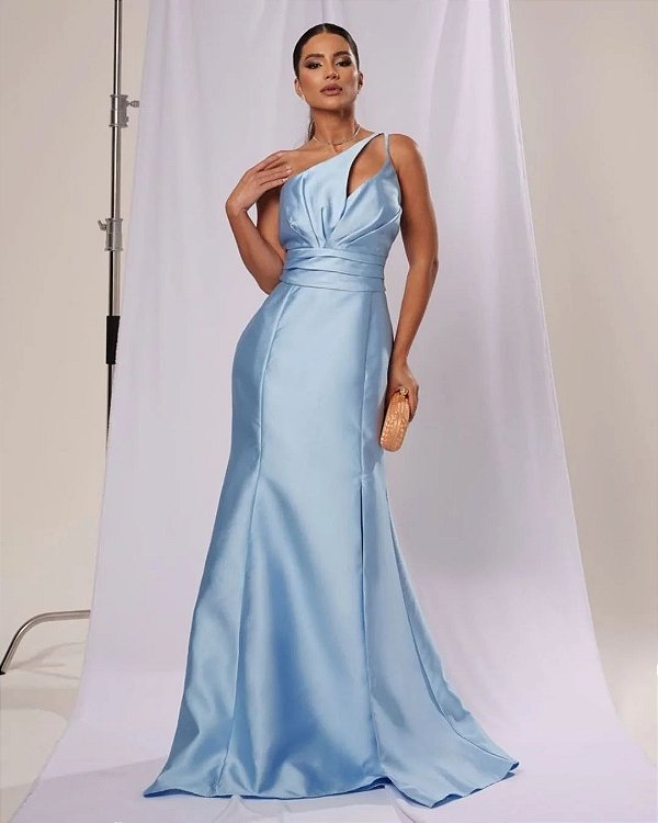 Vestido Tulip azul serenity
