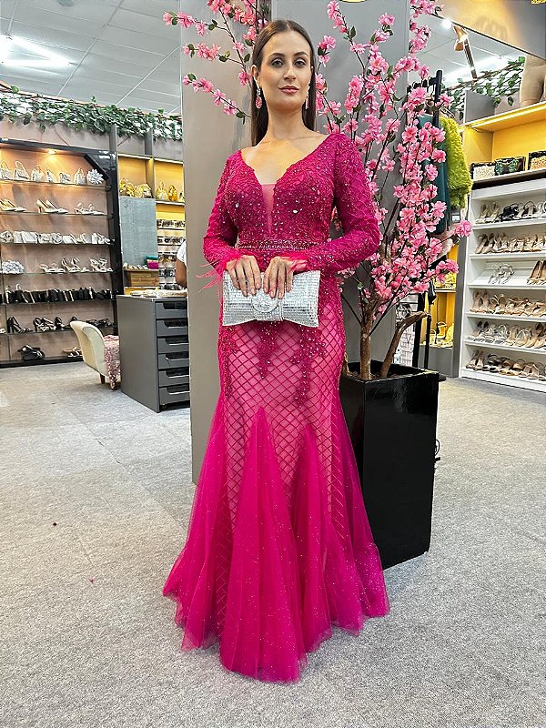 Vestido Febe rosa pink