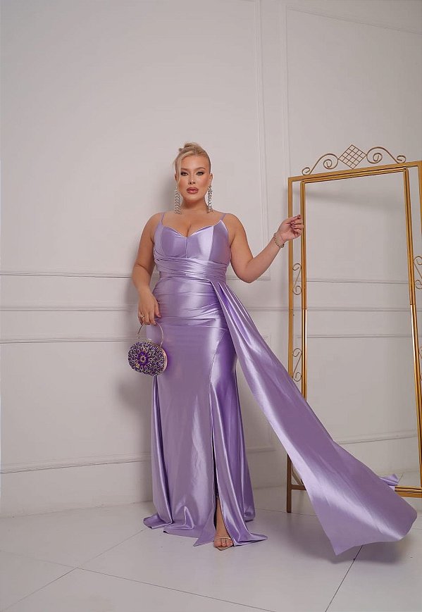 Vestido Mavie Lilás