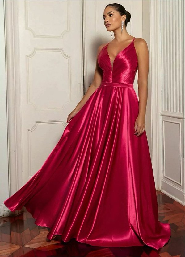 Vestido Vitta Pink + Clutch Brinde