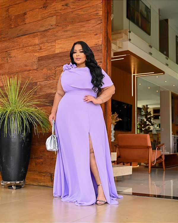 Vestido Mafalda lilas