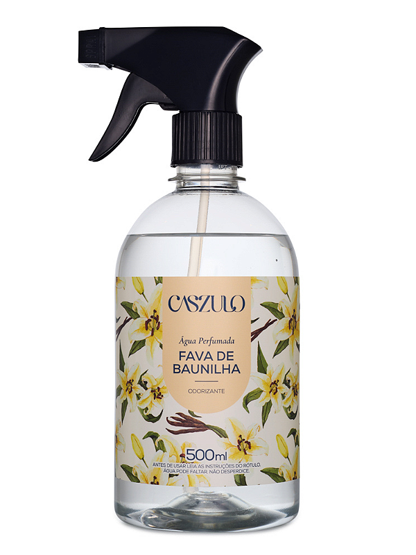 Água perfumada fava de baunilha 500ml