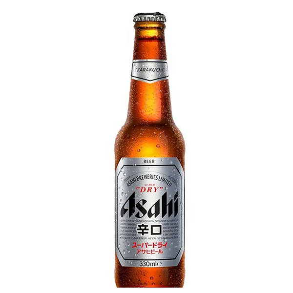Cerveja Asahi Long Neck 330mL