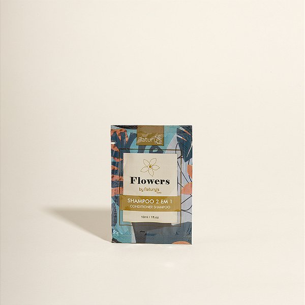 Shampoo 2 em 1 Flowers Luxo 10 ml (500 uni)