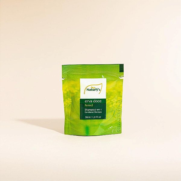 Shampoo 2 em 1 Natury's Erva Doce 30 ml (200 uni)