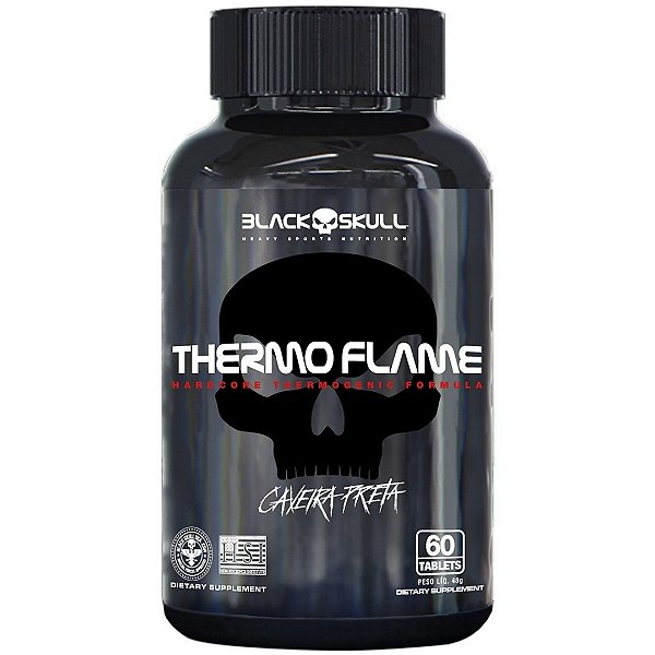 THERMO FLAME 60 TABLETS - BLACK SKULL