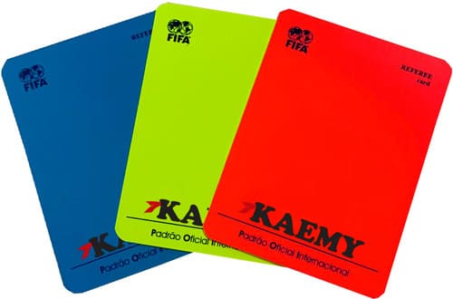 Cartão árbitro futsal Kaemy - K140