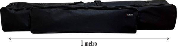 Bolsa para Pesca Preta 1 metro Kaemy - K95A