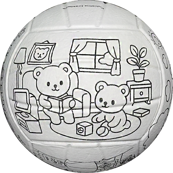 Bola de Vôlei Kaemy em E.V.A. Infantil – Recreação