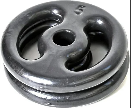 Anilha Emborrachada Kaemy 5 kg