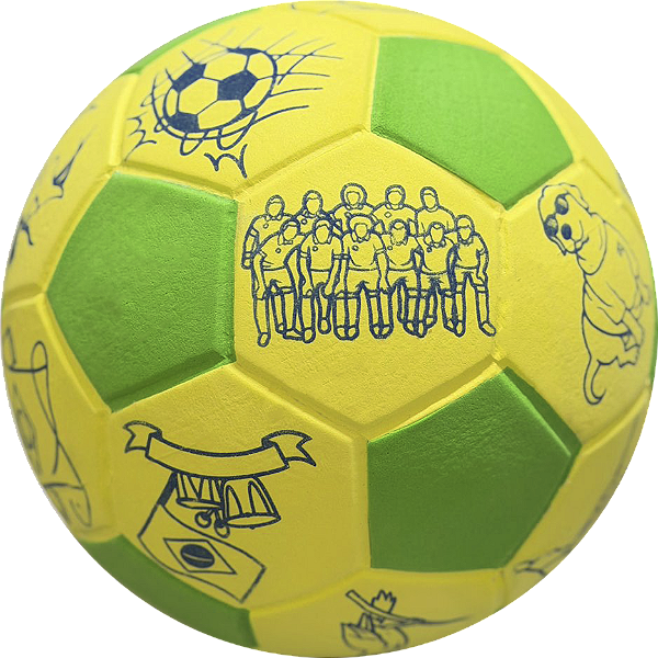 Bola FutBrasil EVA Kaemy Copa do Mundo