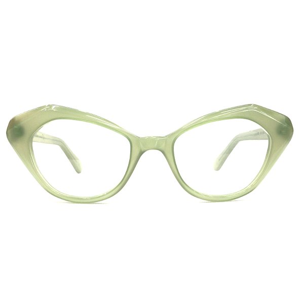 Óculos de Grau Feminino Atelier Gatinho Verde Leitoso