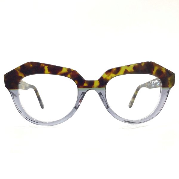 Oculos de grau feminino Ateliê Gatinho, Cinza com Tartaruga