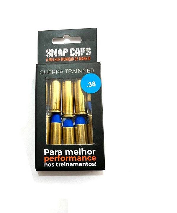 Snap Caps - Munição de Manejo 38 SPL
