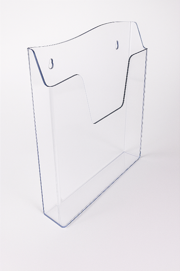 Expositor organizador de documentos A4 vertical para escritório