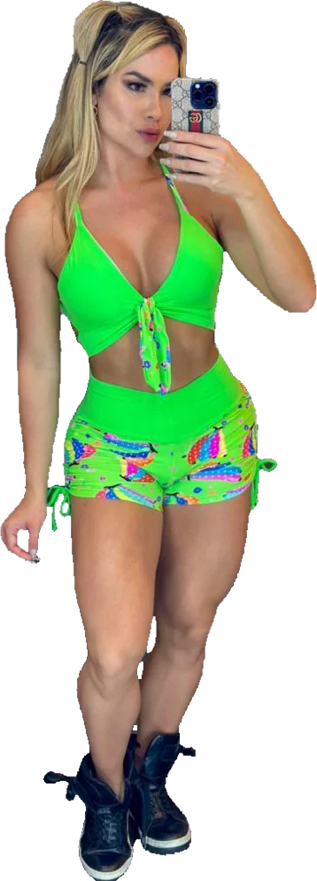 CONJUNTO ESTAMPADO (SHORT + TOP)