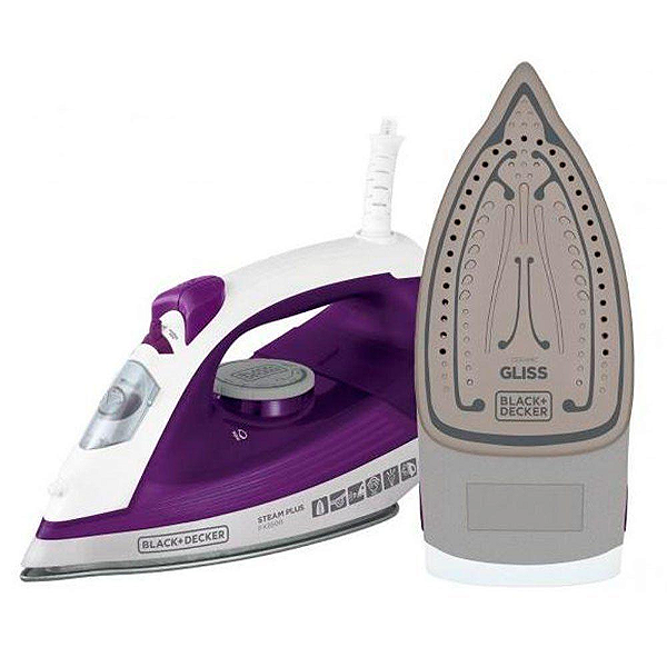 Ferro Black e Decker A Vapor Base Ceramica 1200w Fx2500-Br - Black & Decker