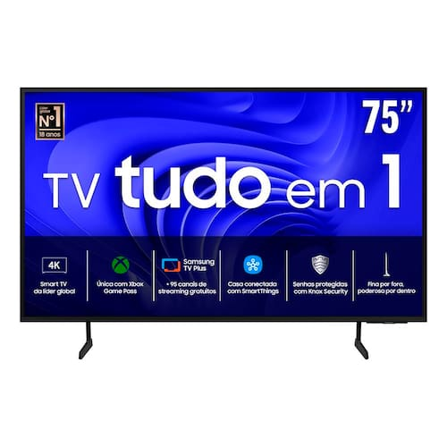 Smart TV 75” 4K LED Samsung