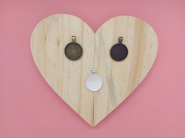 Pingente Redondo para colar simples