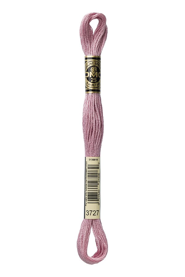 As 120 cores mais vendidas da Linha DMC Mouliné - cor 3727