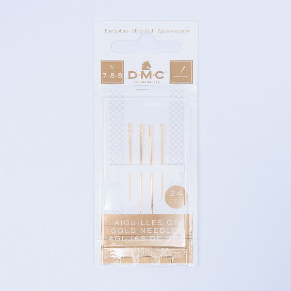 Kit de Agulhas de Bordado de Ouro DMC