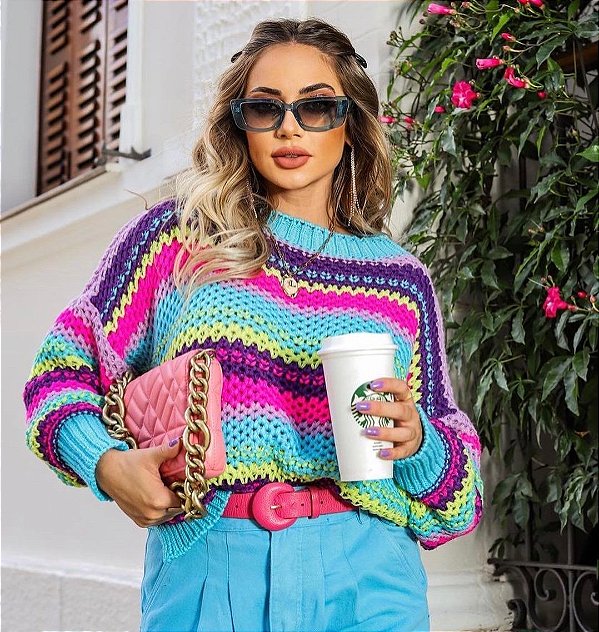 Blusa Tricot Color Neon