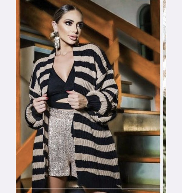 Casaco Cardigan Honey