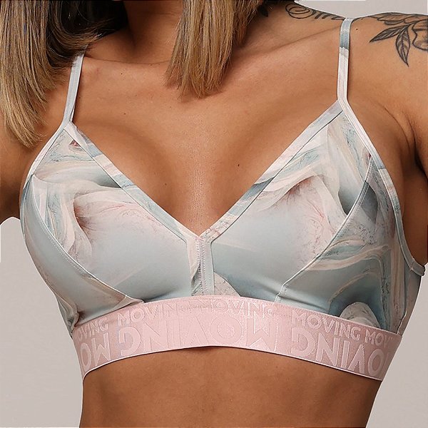 Top Milano Elástico X - Estampa Mist