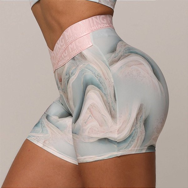 Shorts Elástico X - Estampa Mist